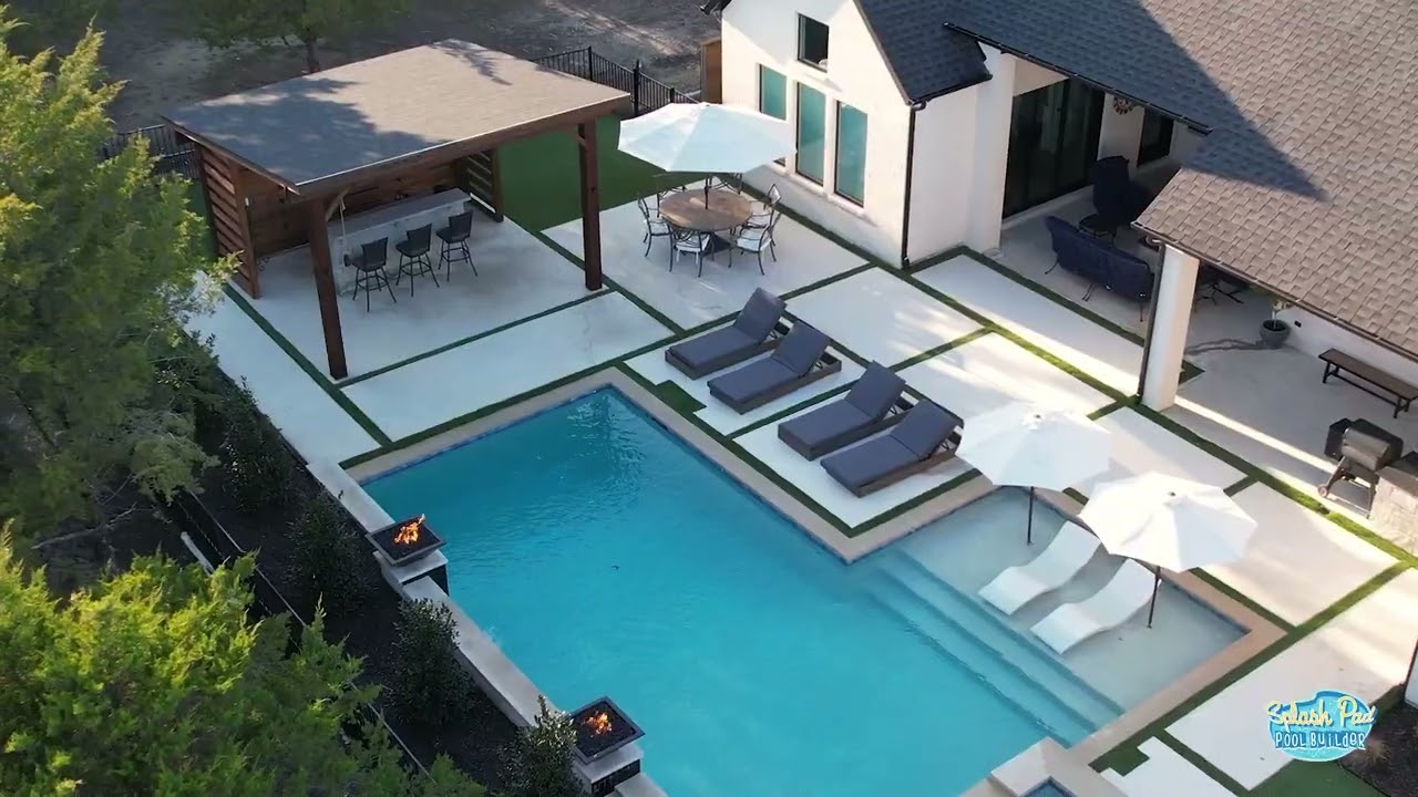 Heath, TX - Swimming Pool Builder - Splash Pad Pool Builder