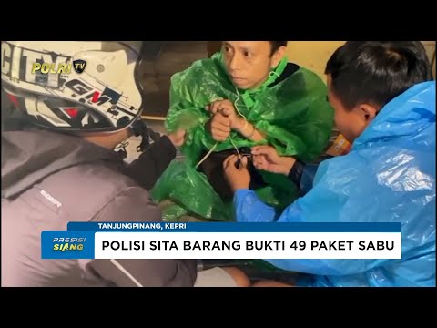 POLRESTA TANJUNGPINANG TANGKAP DUA PENGEDAR SABU