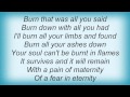 Wumpscut - Fear In Your Eyes Lyrics