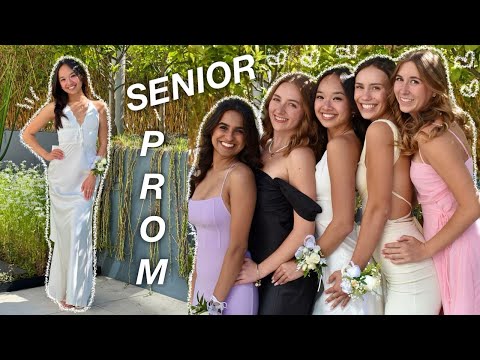 SENIOR PROM (grwm + vlog) | farewell senior szn ep. 7