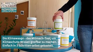 So leicht geht's: Deine DIY-Klimawaage