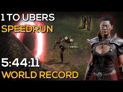 THE ULTIMATE 1-UBERS ASSASSIN SPEEDRUN - 5:44:11 IGT | 6:00:53 RTA - DIABLO 2 RESURRECTED