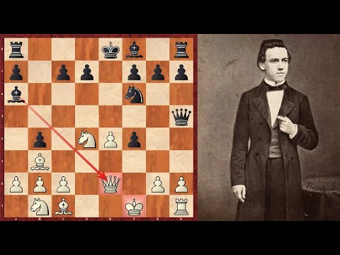 A Rare Blunder by Morphy: Paul Morphy vs Charles Maurian - New Orleans (1858)
