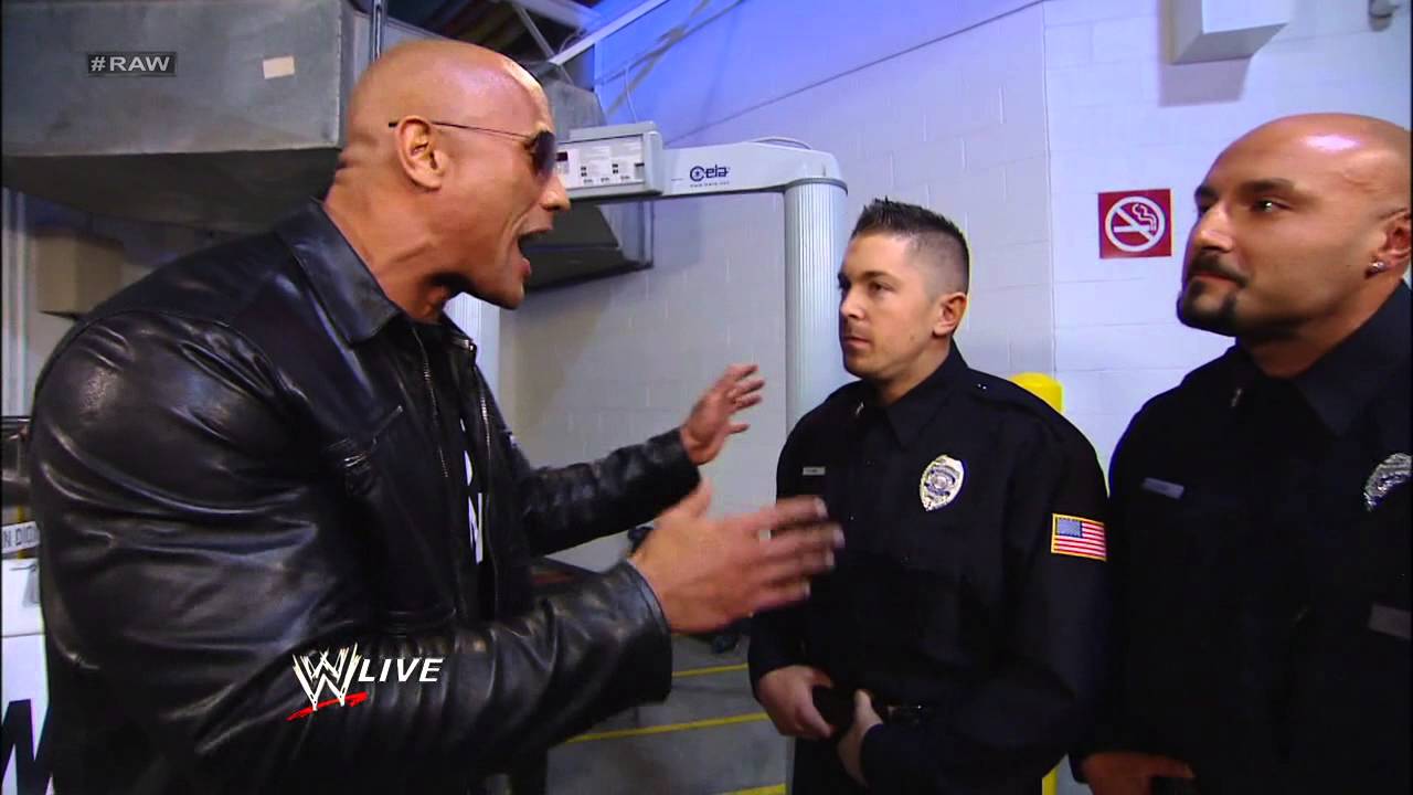 Watch video Vickie Guerrero bans The Rock from entering the HP Pavilion: Raw, Jan 21, 2013 Now Vickie Guerrero bans The Rock from entering the HP Pavilion: Raw, Jan 21, 2013