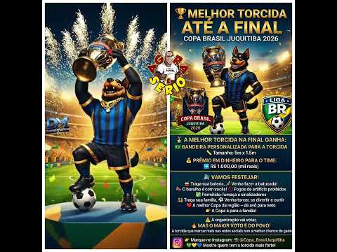 LIGA BR 2026 DE JUQUITIBA ATENÇÃO TORCEDORES E TORCIDA ORGANIZADA O MAIOR CAMPEONATO NÃO ORGANIZADO PELA PREFEITURA DE JUQUITIBA