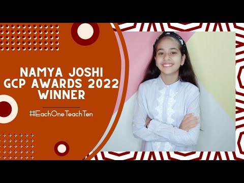 Namya Joshi Global Child Prodigy 2022 Winner