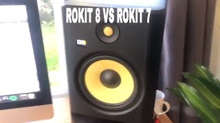 Video thumbnail for ✅  KRK Rokit 8 G4 Vs. Rokit 7 G4 🔴 by The Stuff I Use Channel