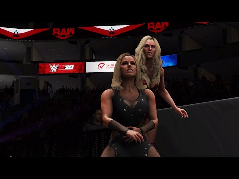 WWE 2K20 RAW CHARLOTTE FLAIR DESTROY TRISH STRATUS