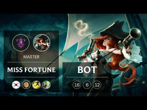 Miss Fortune ADC vs Twitch - KR Master Patch 9.2