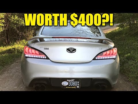 Genesis Coupe Spec D Tail Lights Review!