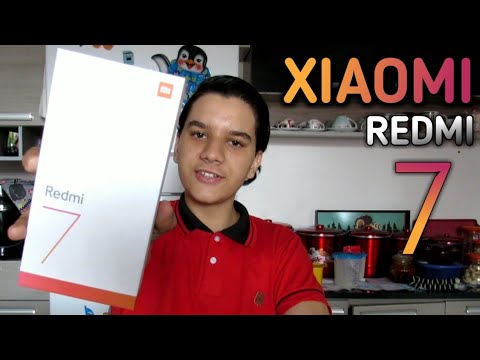 XIAOMI REDMI 7 *unboxing e primeiras impressões* TIRANDO DA CAIXA...