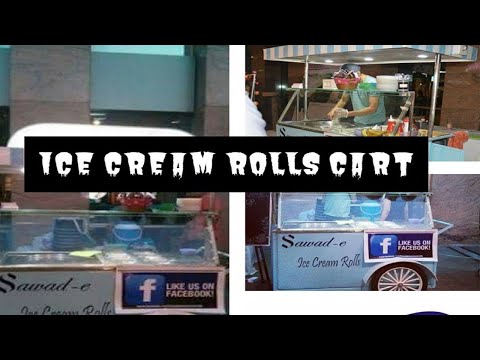 Ice cream shop on wheels, capacity: 200 ltr