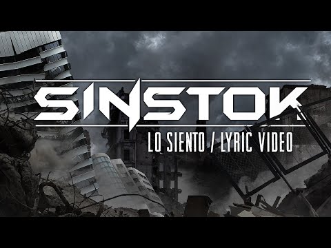 Sinstok - Lo Siento [Lyric Video]