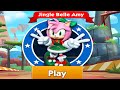 Sonic Dash Jingle Belle Amy Unlocked With Full UPGRADE All 32 Characters Unlocked