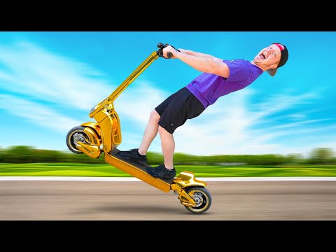 $1 VS $10,000 Scooter!