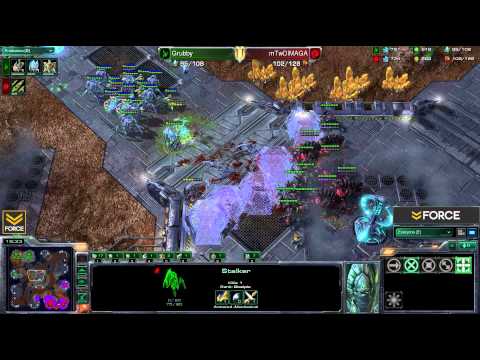 StarCraft 2 - Grubby [P] vs DIMAGA [Z] G2 (Commentary)
