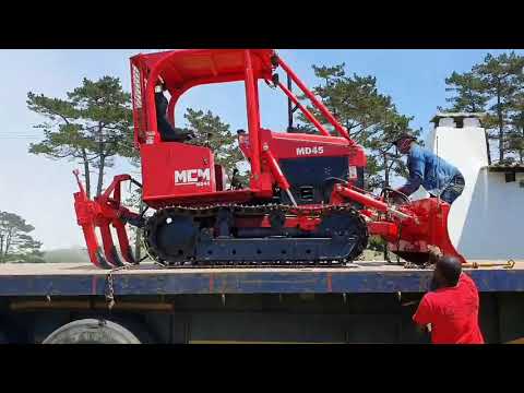 Preparing MD45 Dozer For Delivery - NorTrac | Eastwind Dozer