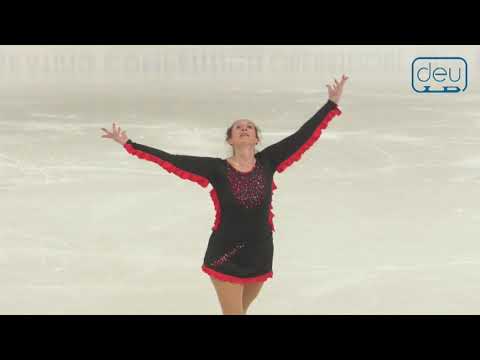 Amparo Heredia. Oberstdorf 2019. Bronze Ladies IV. Free Skating. 2 Place.