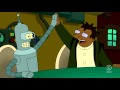 Bender and Hermes high five 