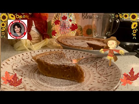 Old School Canadian Maple Sugar Pie| Sugar Pie | recipe below works out great