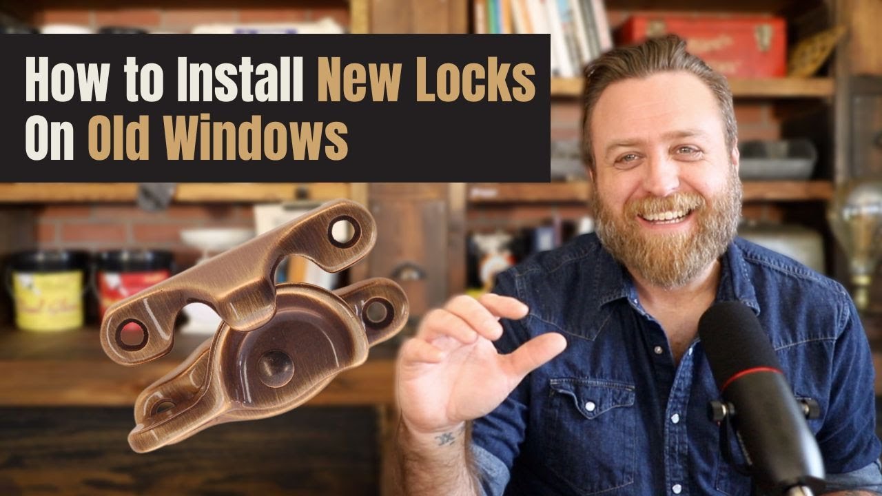 Watch video How to Install New Window Locks on Old Wood Windows Now How to Install New Window Locks on Old Wood Windows