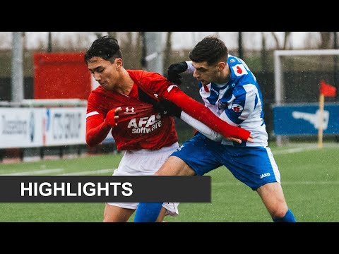 Goals AZ - sc Heerenveen (3-1) | Onder 19 | Kampioenspoule