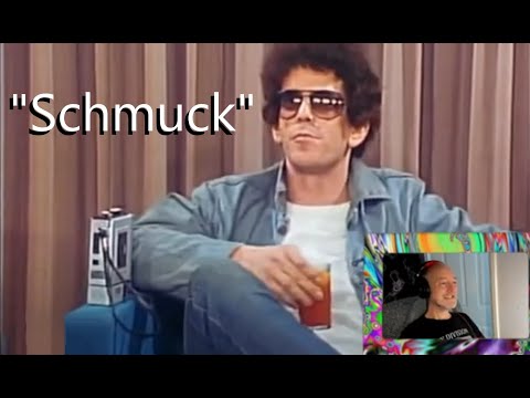 Did THIS man wake up cross-Lou Reed interview- reaction/review