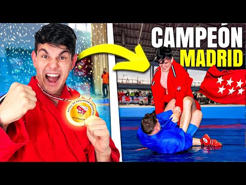 ¡SOY el NUEVO CAMPEÓN REGIONAL de SAMBO! 🥋🥇 (No sabía ni las Reglas xd)