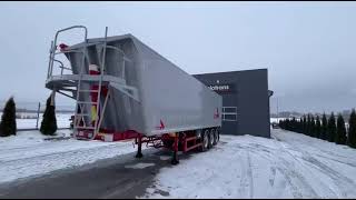 Jauns Stas WYWROTKA / AgroSTAR / PROSTO Z FABRYKI / SAF / 52M3 / pa&scaron;izgāzējs puspiekabe | Attēls 4 - Autoline