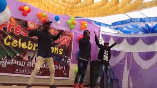 Lover also fighter also dance by Prasanth dancer krishna Sai college
