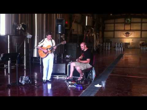 Jimmy Washington and Brian Mesko playing Autumn Leaves at Flying Mouse Brewery in Roanoke VA