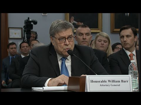 Attorney General William Barr says he will release a redacted version of special counsel Robert Mueller's report on the Russia investigation within a week. (April 9)