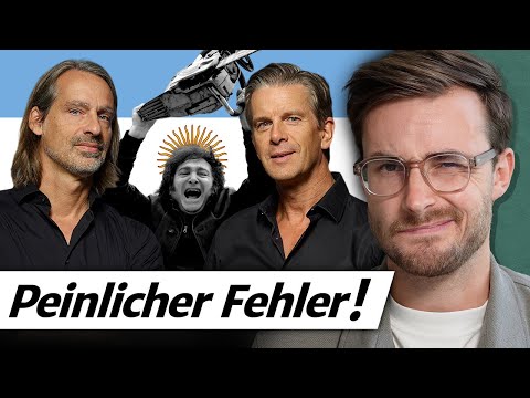 Lanz lobt Radikal-Reformen von Milei mit FALSCHEN Zahlen? 😲