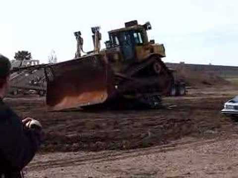 Cat Dozer Crush