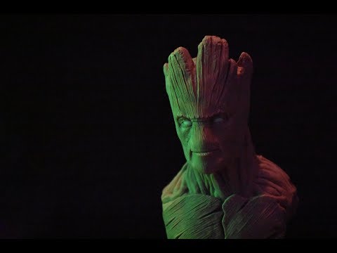 Sculpting Groot