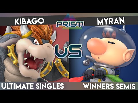 PRISM 191 - Kibago (Bowser/Palutena) vs. Myran (Olimar) - Winners Semis - Smash Ultimate Singles
