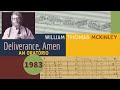 McKinley: Deliverance, Amen [an oratorio] (1983)