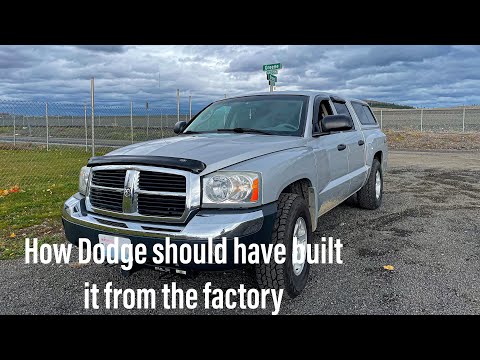 The Dodge Dakota gets some upgrades! (Leveling kit)