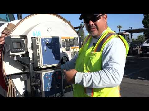 Part of a video titled How It Works: Vactor Truck - YouTube