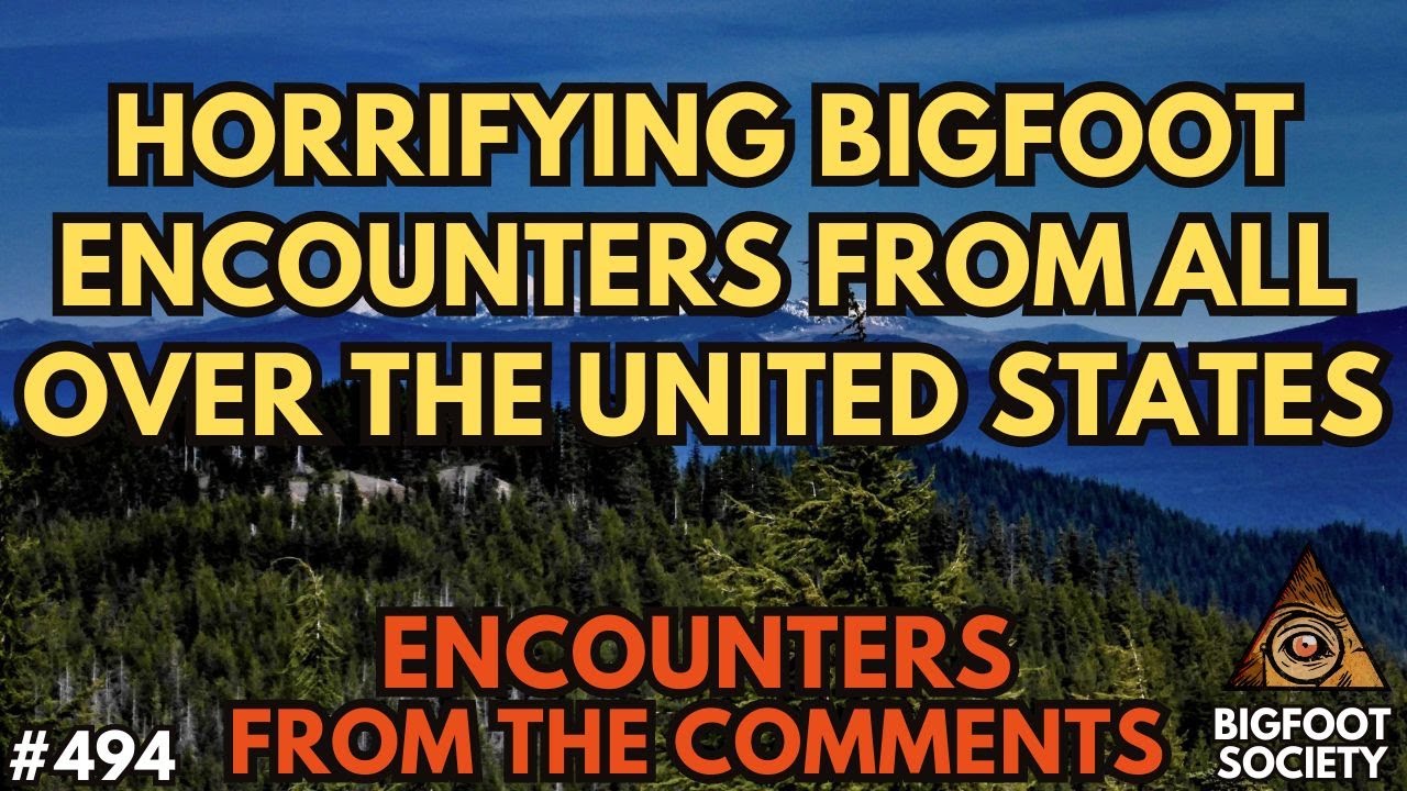 Horrifying Bigfoot Encounters from ALL OVER! (Youtube Comments Reports)