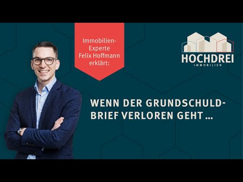 🔖 Das Aufgebotsverfahren - Was passiert, wenn der Grundschuldbrief verloren ging 🔖