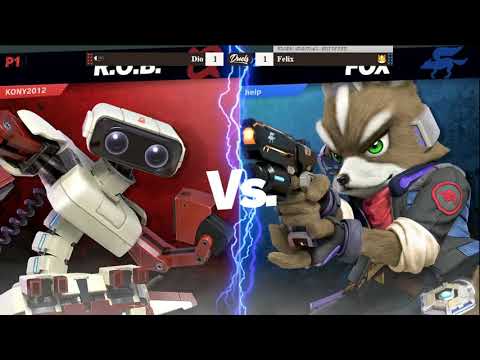 DDD 18 SSBU Winners Semis - Dio (ROB) vs Felix (Sheik/Fox)
