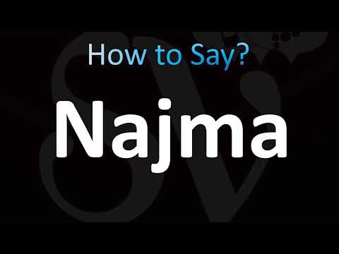 How to Pronounce Najma (CORRECTLY!)