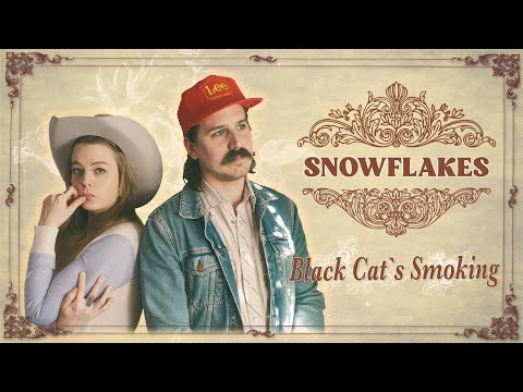 Black Cat`s Smoking - Snowflakes