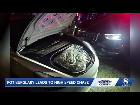 Massive marijuana haul found in stolen Tesla after Salinas high-speed chase