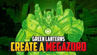 Green Lantern Creates A Titan Buster Megazord