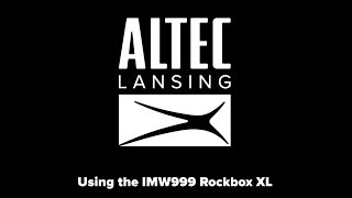 Altec Rockbox XL Speaker	 