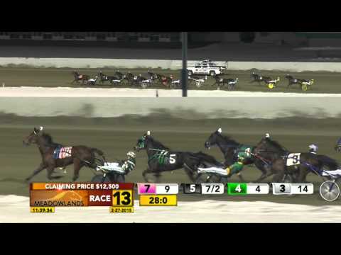 Meadowlands February 27, 2015 - Race 13 - HS Certified