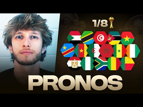 🏆 Mes pronos pour les 1/8è de CAN…