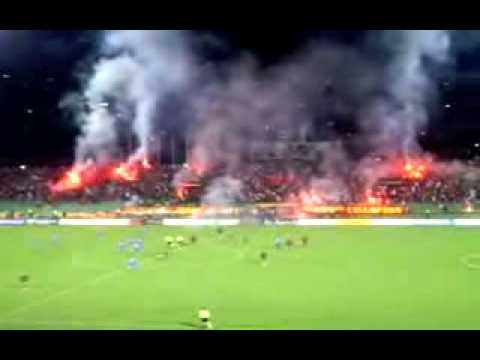 FK Sarajevo - NK Zeljeznicar 2:1 (Kosevo gori nakon gola)